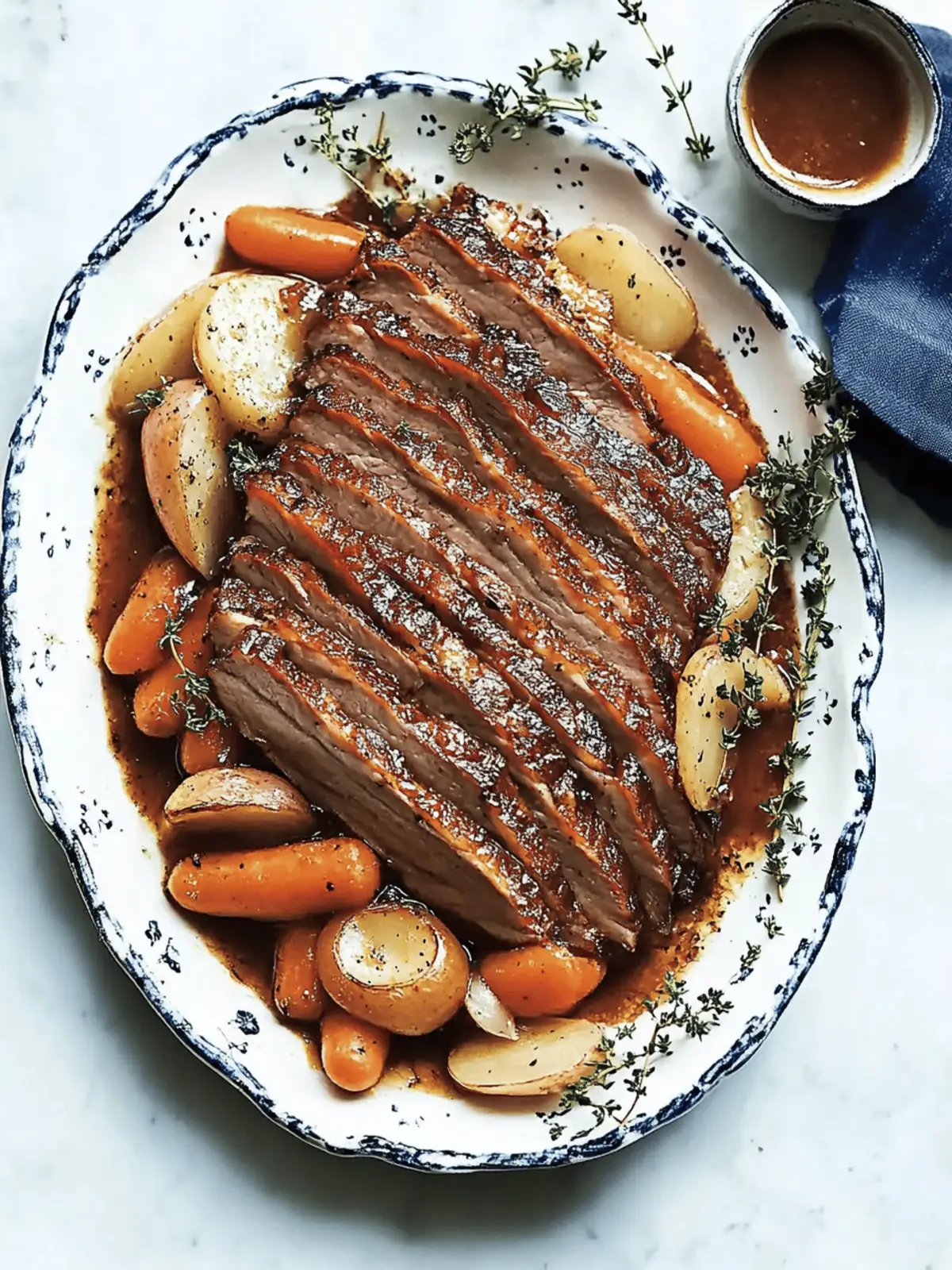 Tender Wine-Braised Brisket for Heartwarming Dinners 2 Wine-Braised Brisket