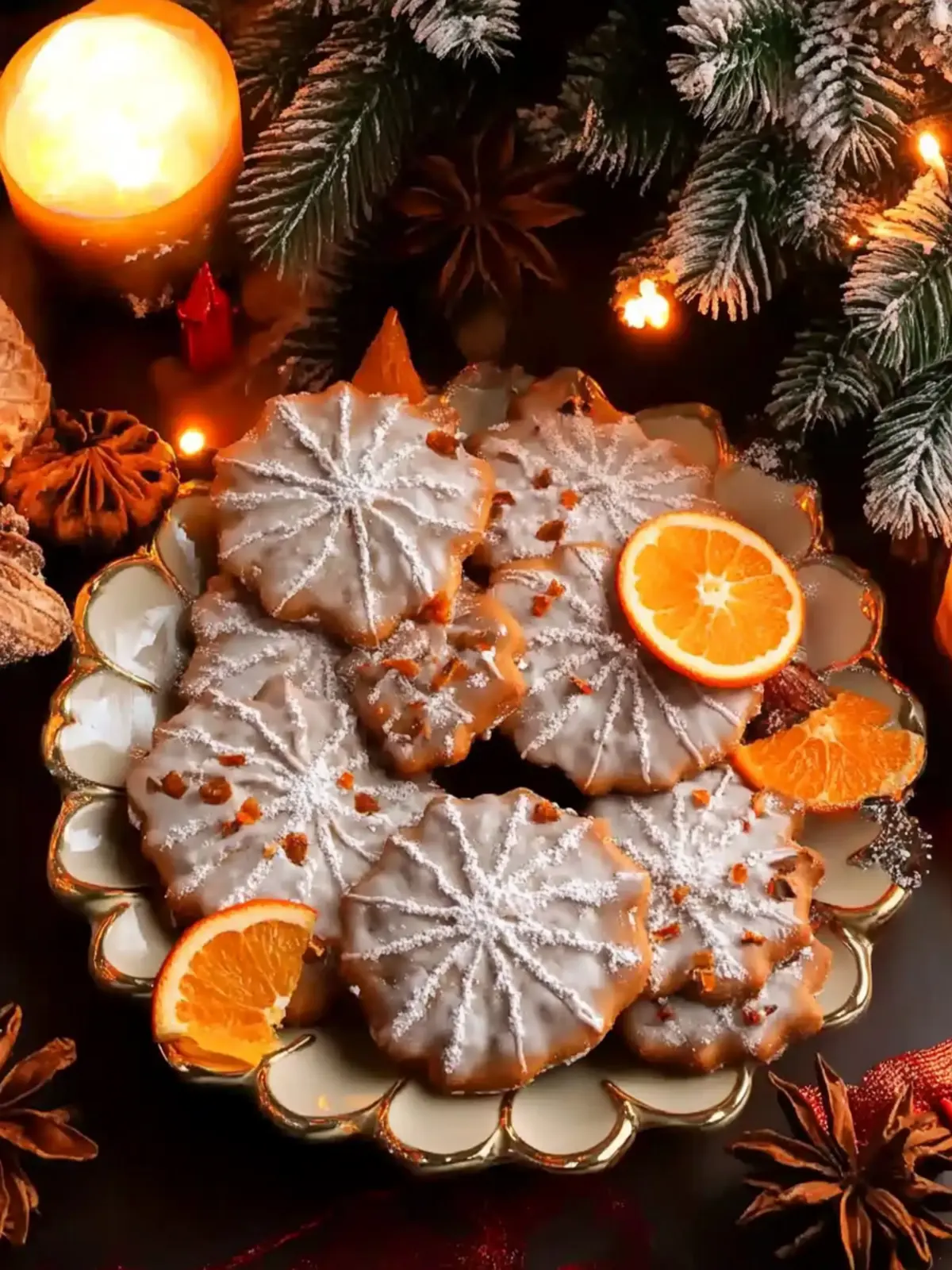Orange Clove Christmas Cookies