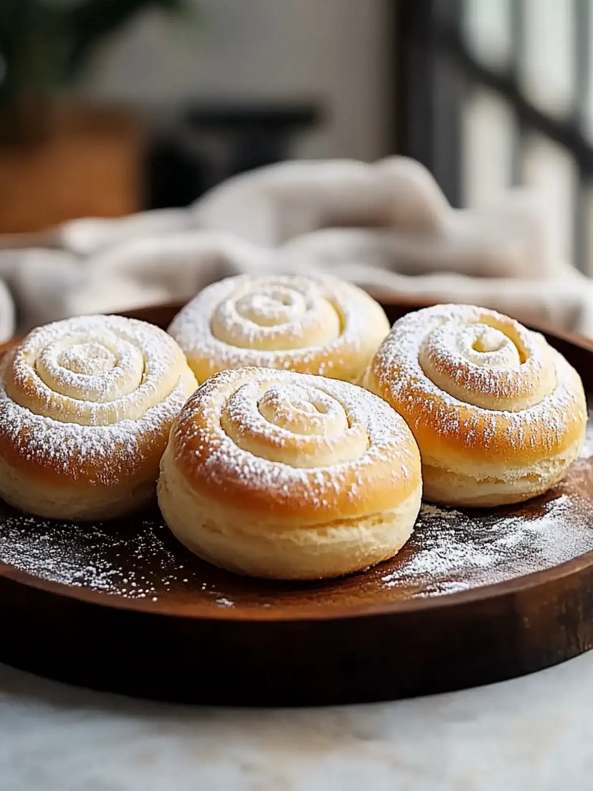 Vanilla Pan de Mallorca Rolls
