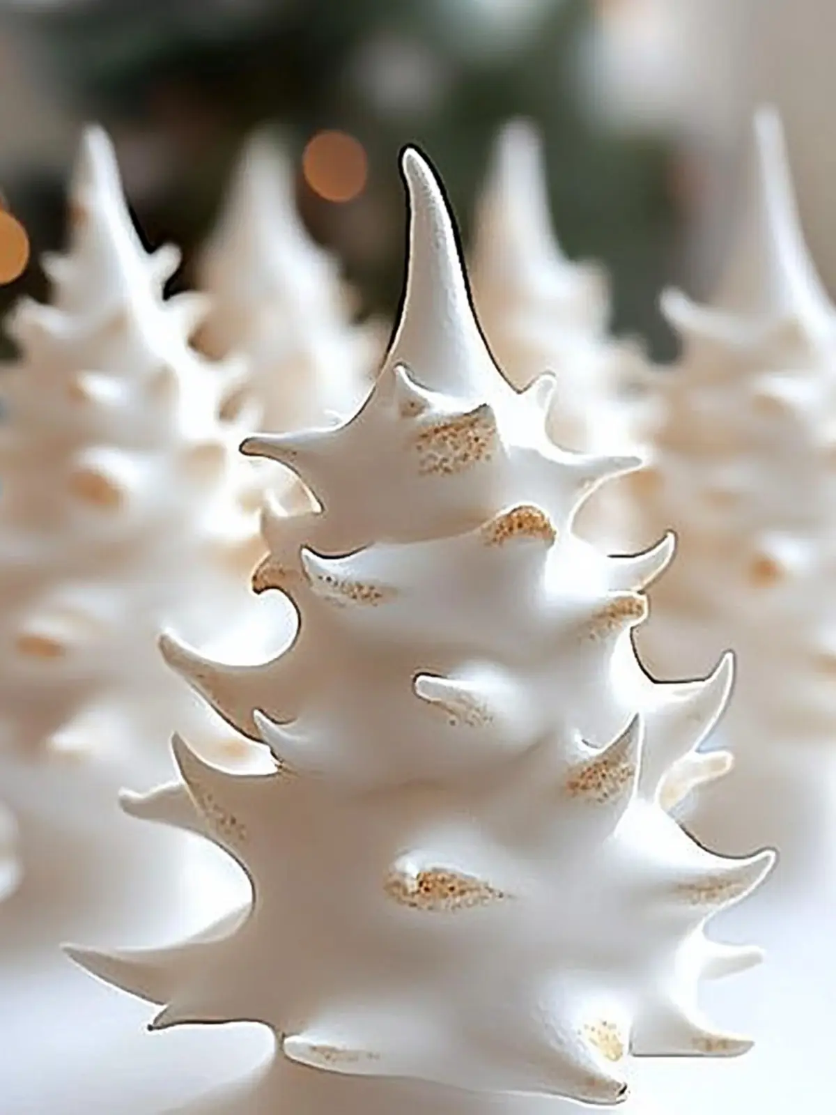 Delightful Tree Meringue Cookies for a Festive Holiday Treat 4 Tree Meringue Cookies