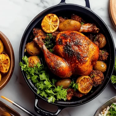 Savory Kefta Roasted Chicken with Garlic and Shallots Delight 9 Kefta Roasted Chicken