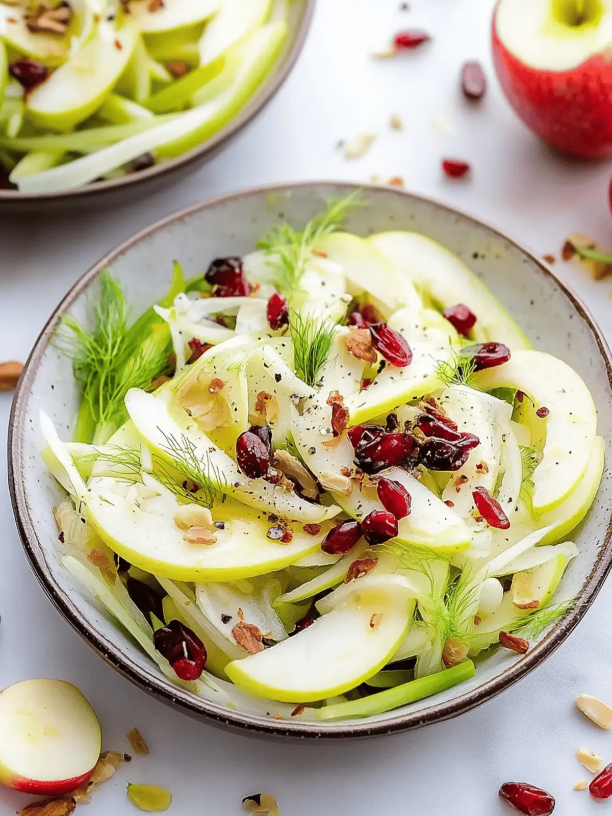 Savory Fennel and Apple Salad