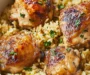 Savory Chicken Thighs and Rice: Your One-Pan Dinner Delight