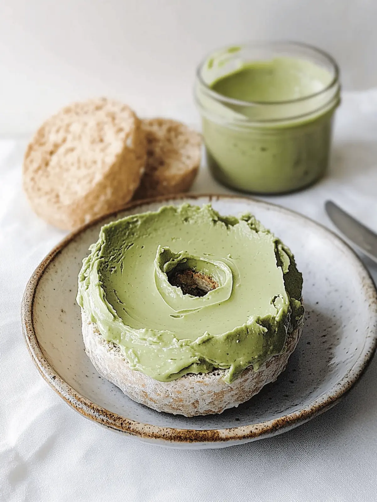 Matcha Cream Cheese Spread
