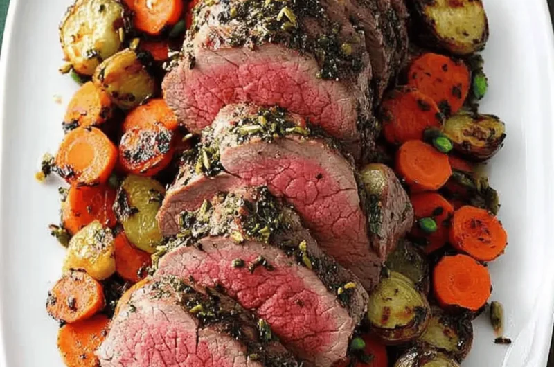 Garlic Herbed Beef Tenderloin