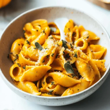 Pumpkin Sage Pasta