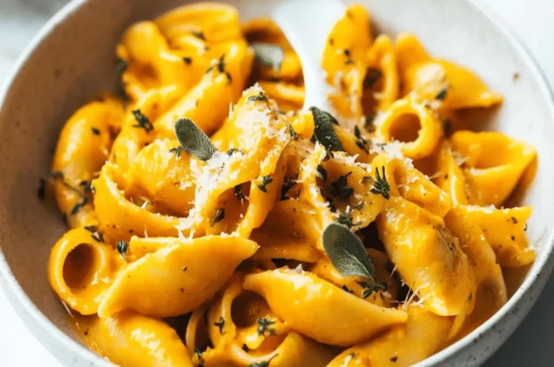 Pumpkin Sage Pasta