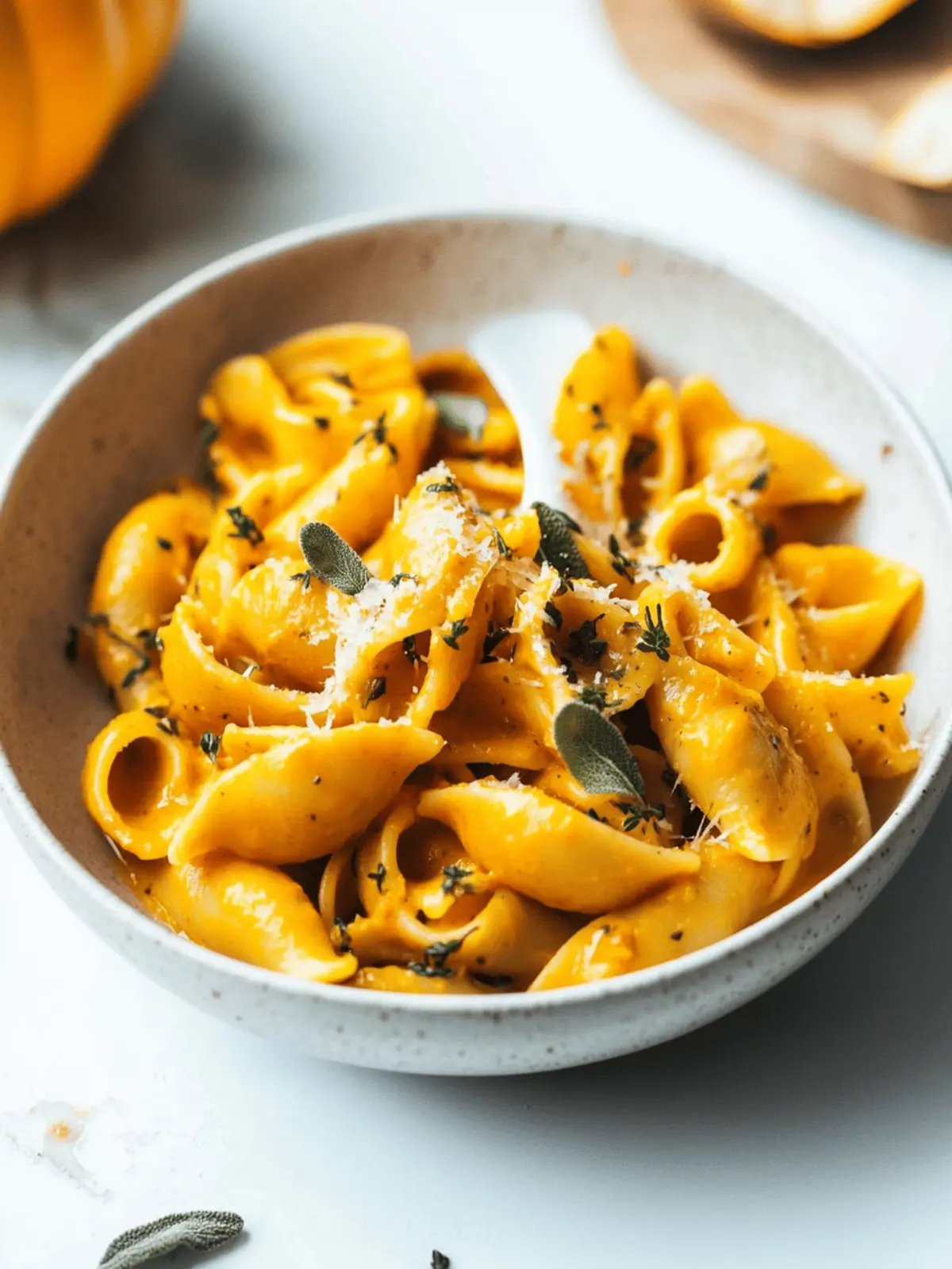 Creamy Pumpkin Sage Pasta for a Cozy Fall Dinner 5 Pumpkin Sage Pasta