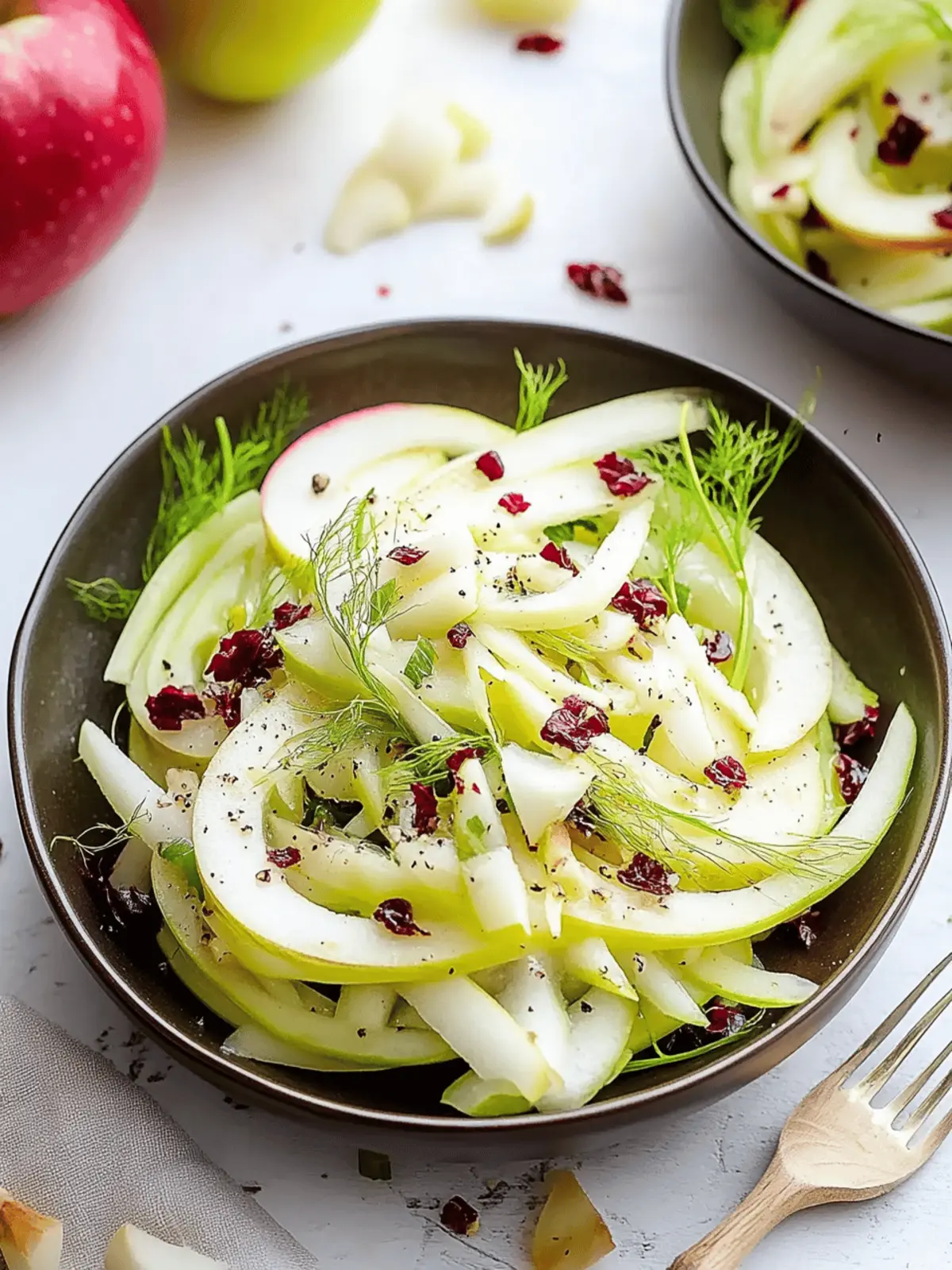 Savory Fennel and Apple Salad