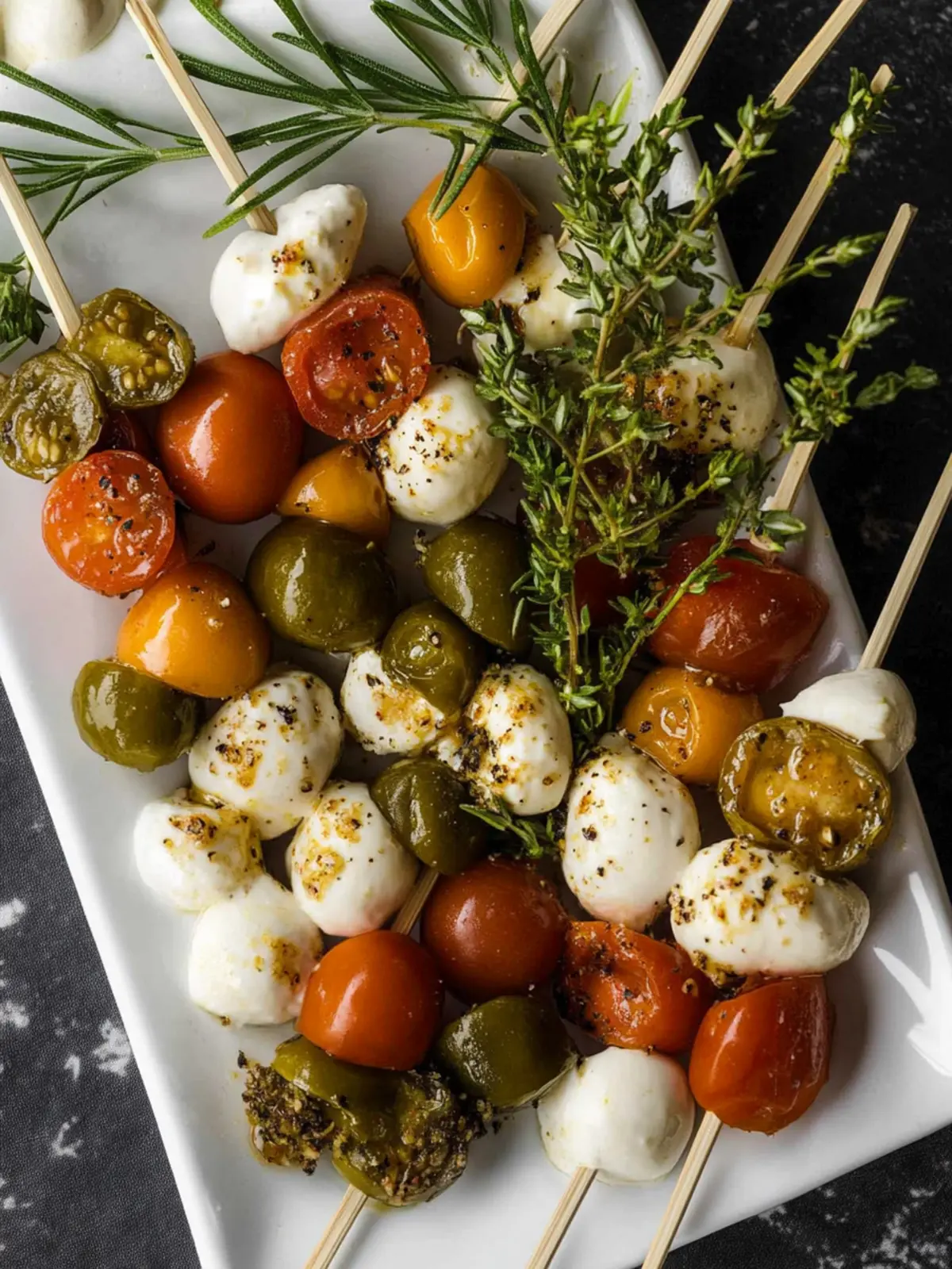 Mini Antipasto Skewers