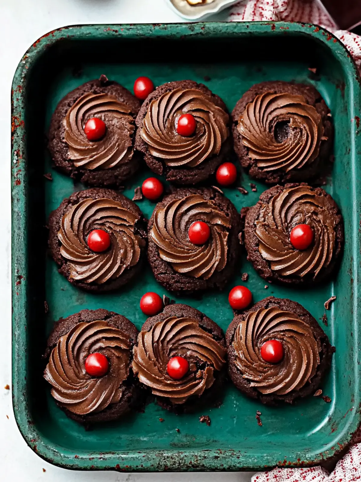 Piped Chocolate Butter Cookies That Melt in Your Mouth 4 Piped Chocolate Butter Cookies