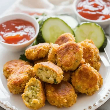 Chickpea Vegetable Nuggets