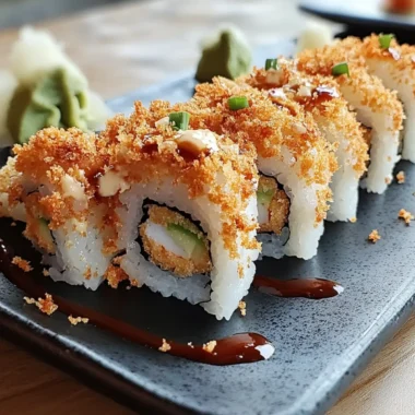 California Crunch Roll Sushi