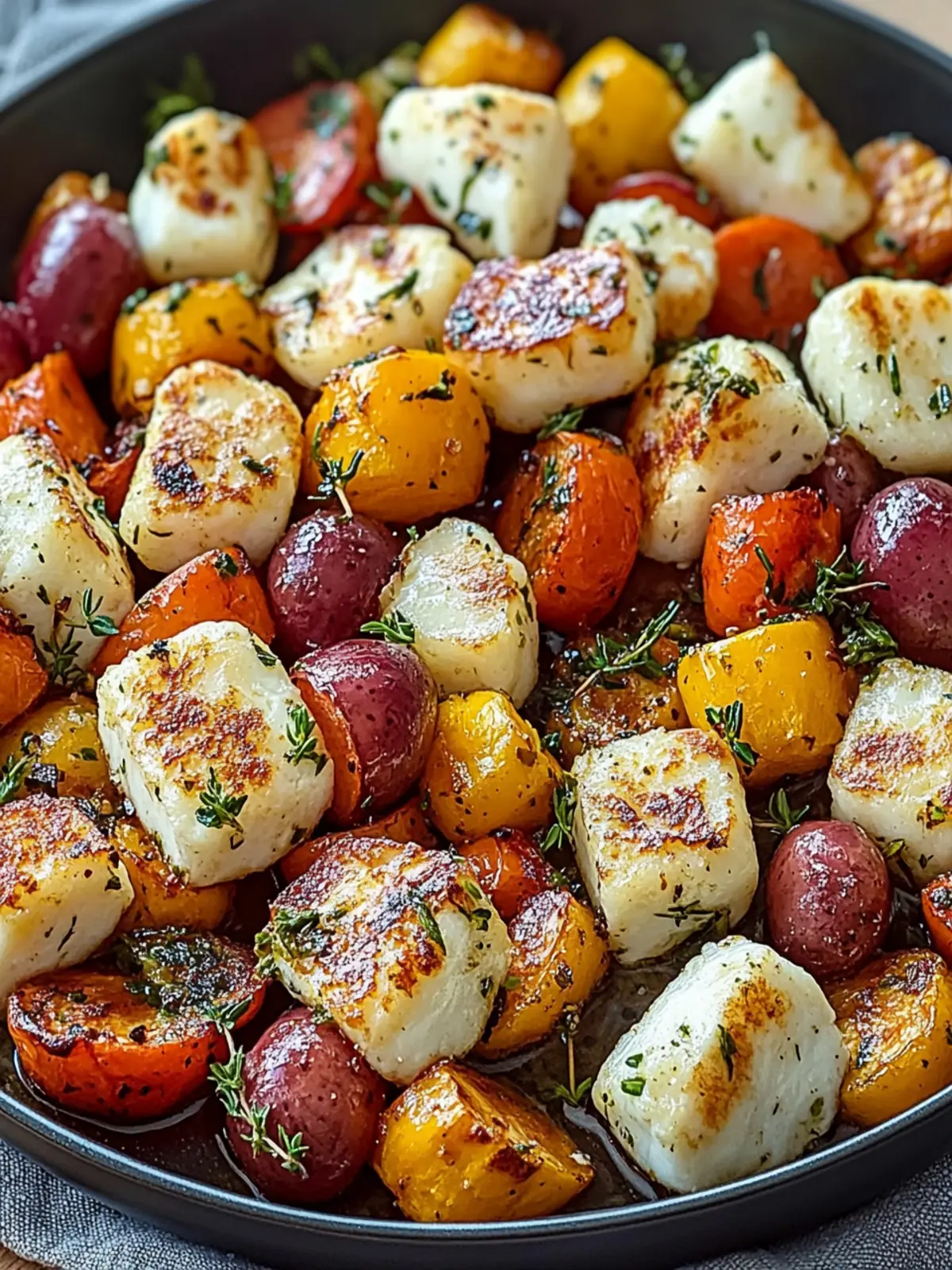 Sheet Pan Halloumi and Veggies for a Quick Mediterranean Feast 5 Sheet Pan Halloumi and Veggies