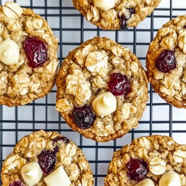Delicious White Chocolate Cranberry Oatmeal Cookies to Savor 9 White Chocolate Cranberry Oatmeal Cookies