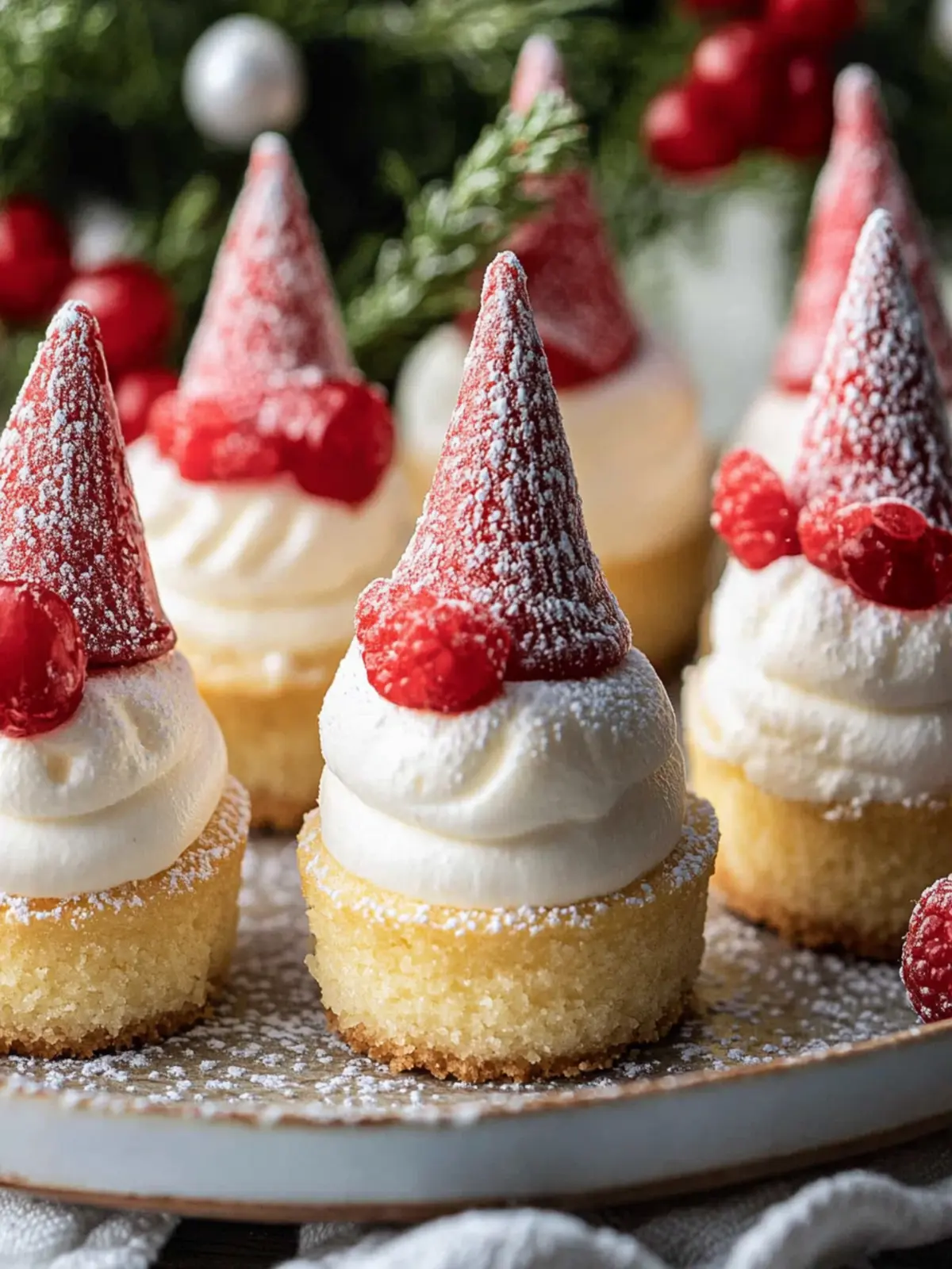Gnome Mini Cheesecakes That Will Wow Your Holiday Guests 4 Gnome Mini Cheesecakes