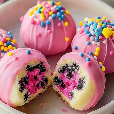 Circus Animal Cookie Truffles