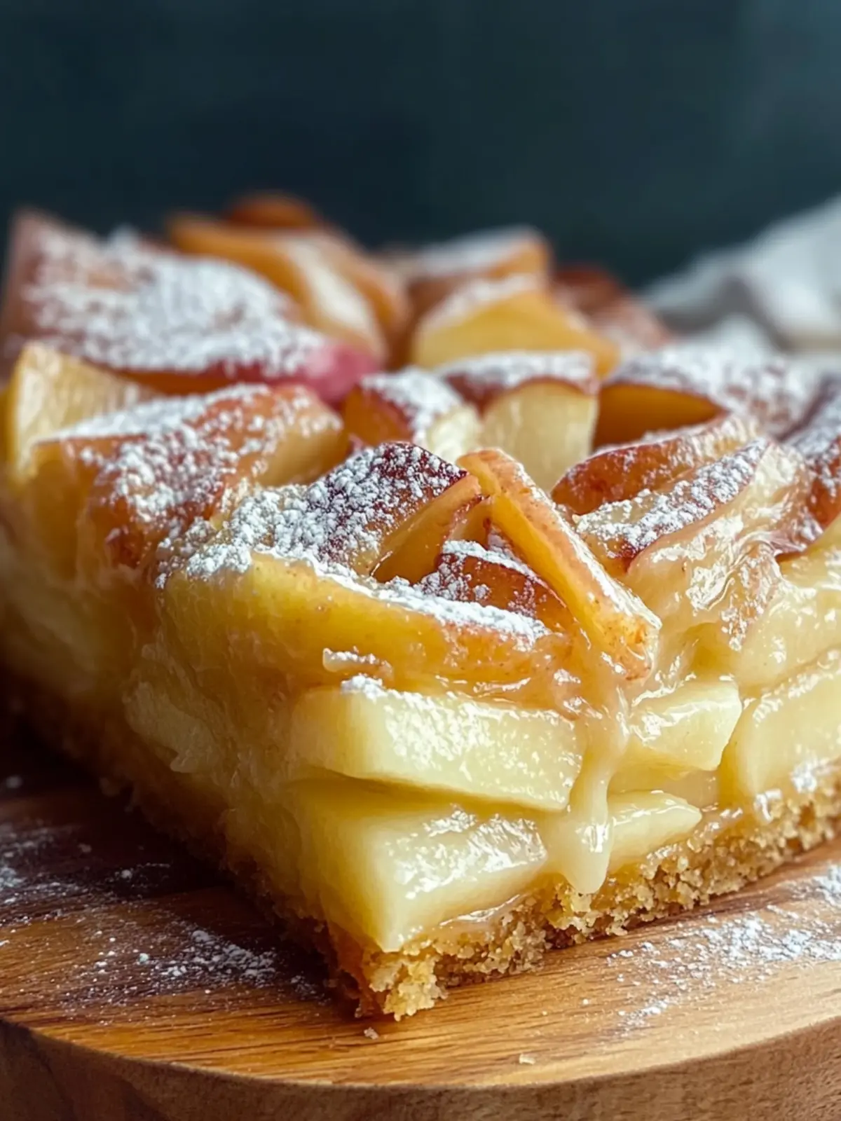 French Apple Invisible Cake