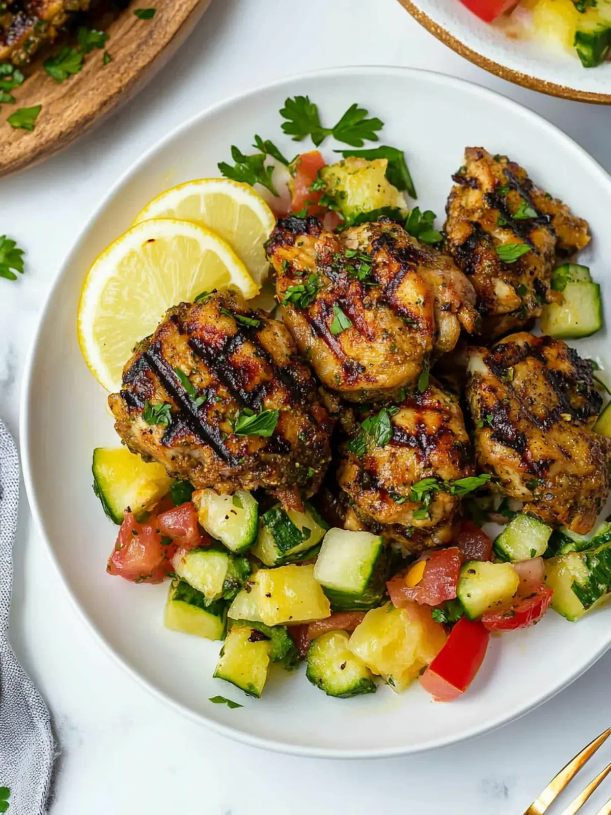 Pargiot (Grilled Israeli Chicken Thighs)