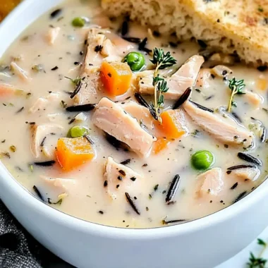 Creamy Turkey and Wild Rice Soup