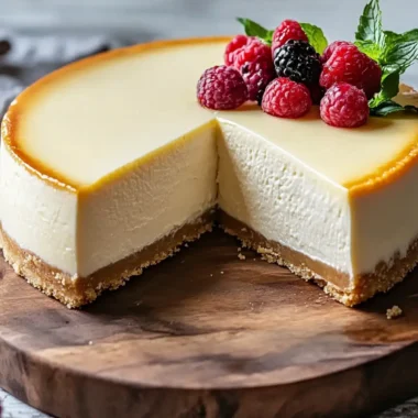 New York-Style Cheesecake