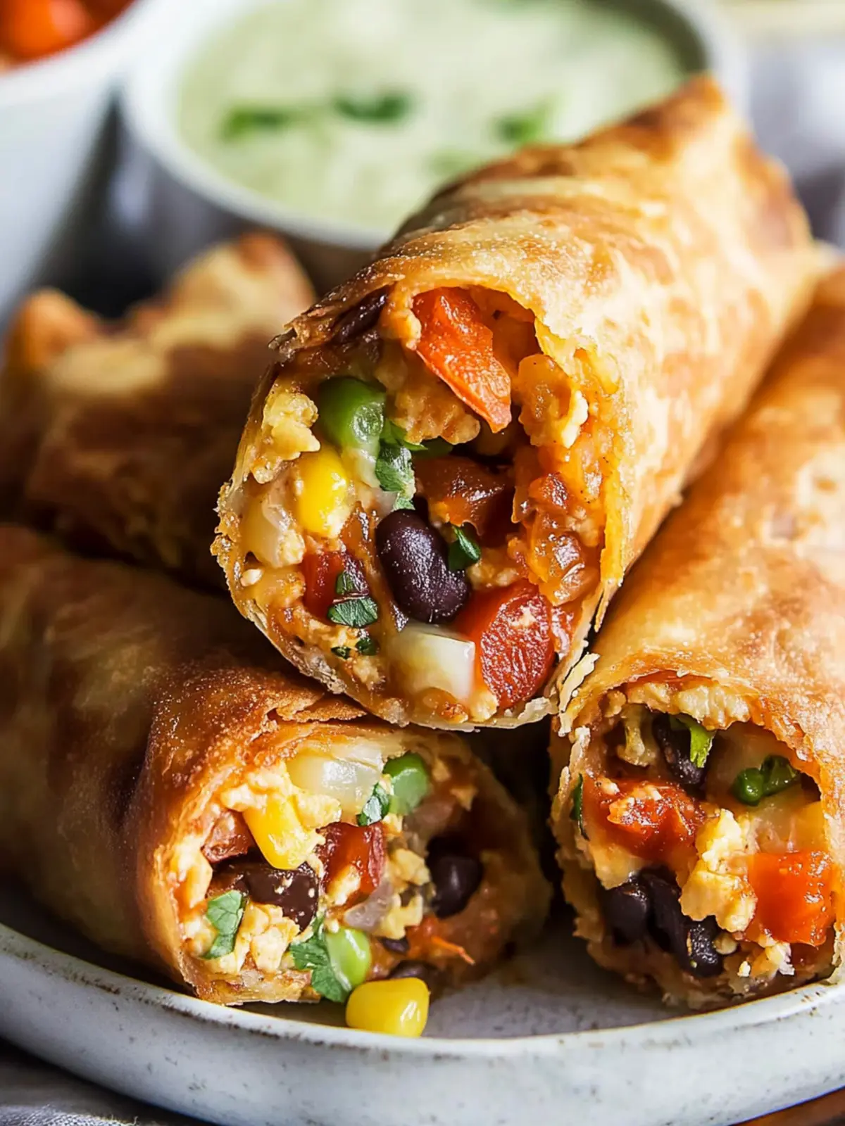 Southwest Egg Rolls