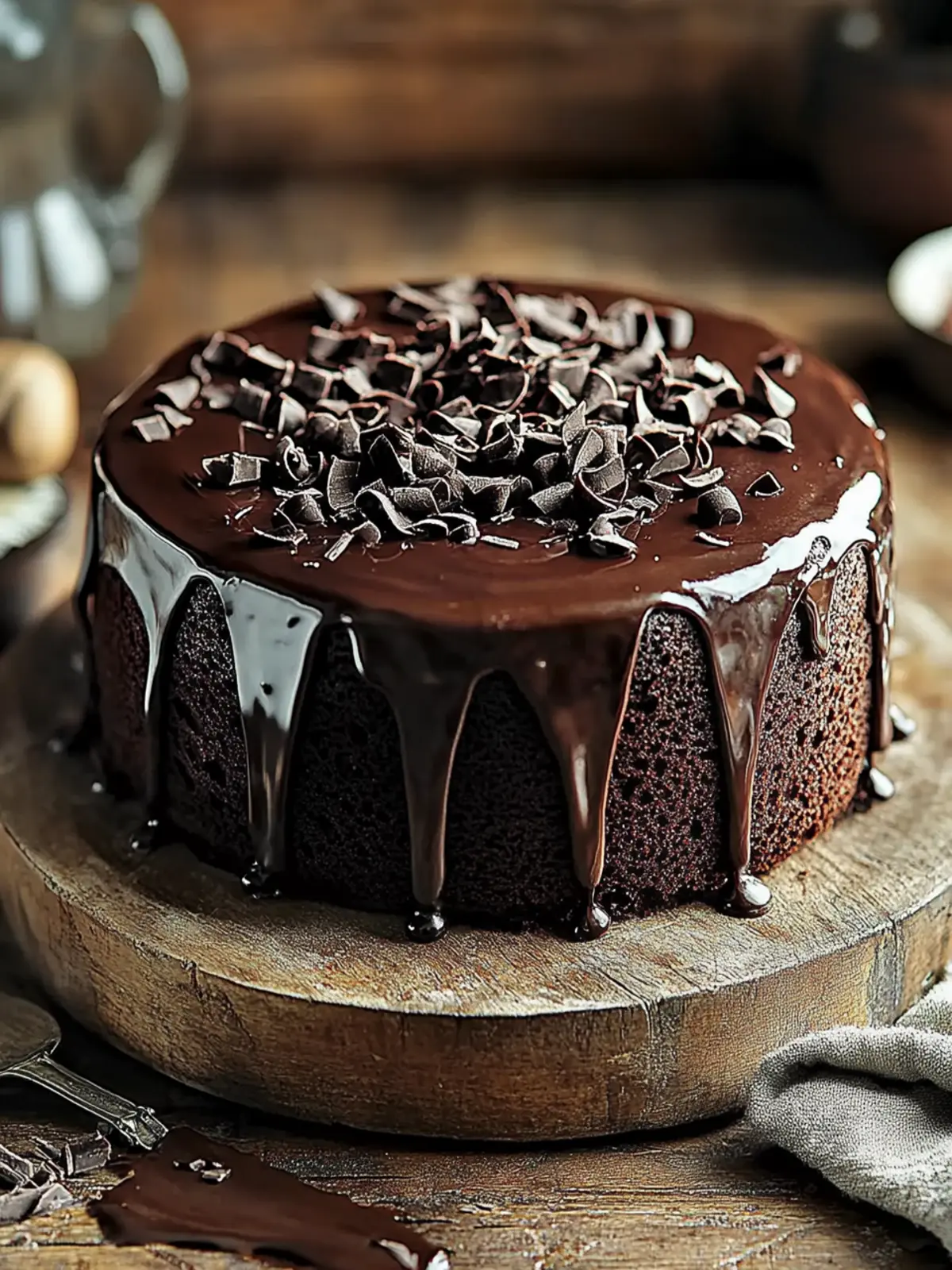 Decadent Luxurious Dark Chocolate Cake for Every Celebration 5 Luxurious Dark Chocolate Cake