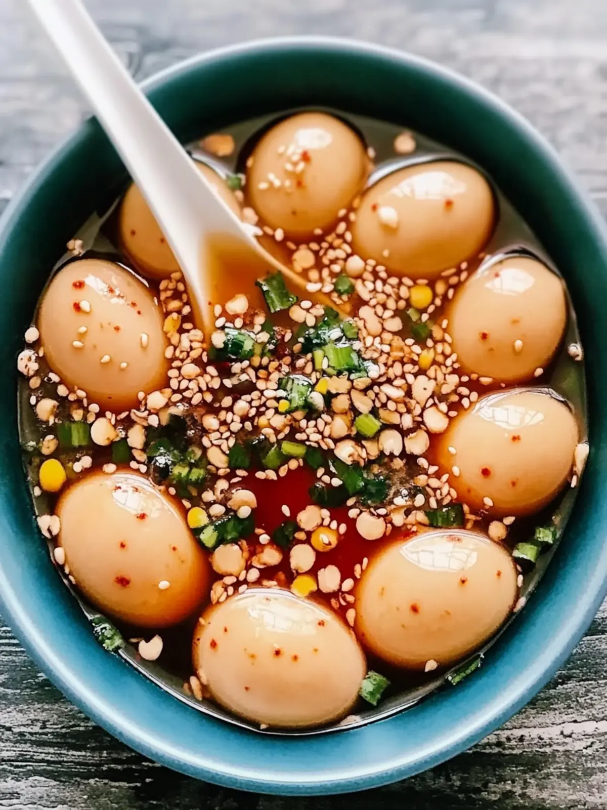 Korean Marinated Eggs