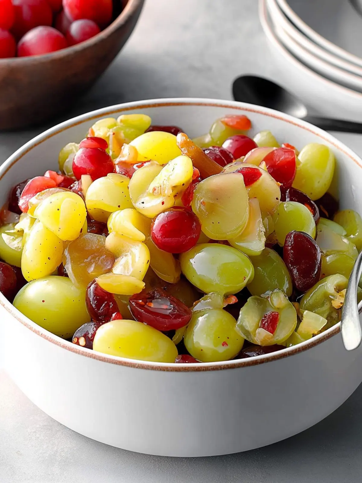 Spicy Pickled Grapes