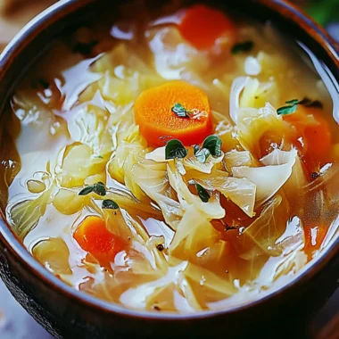 Cabbage Fat-burning Soup