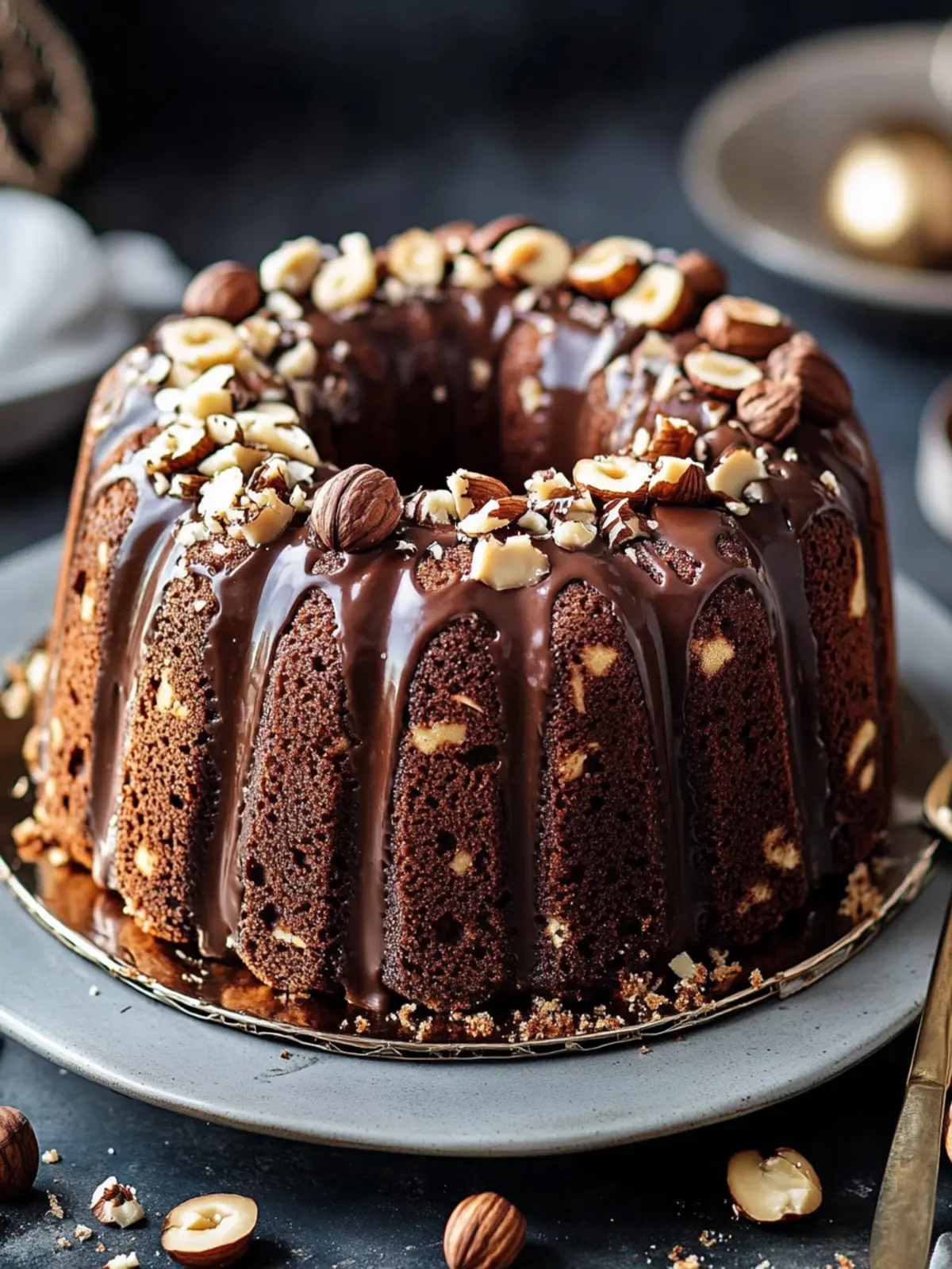 Hazelnut Bundt Cake