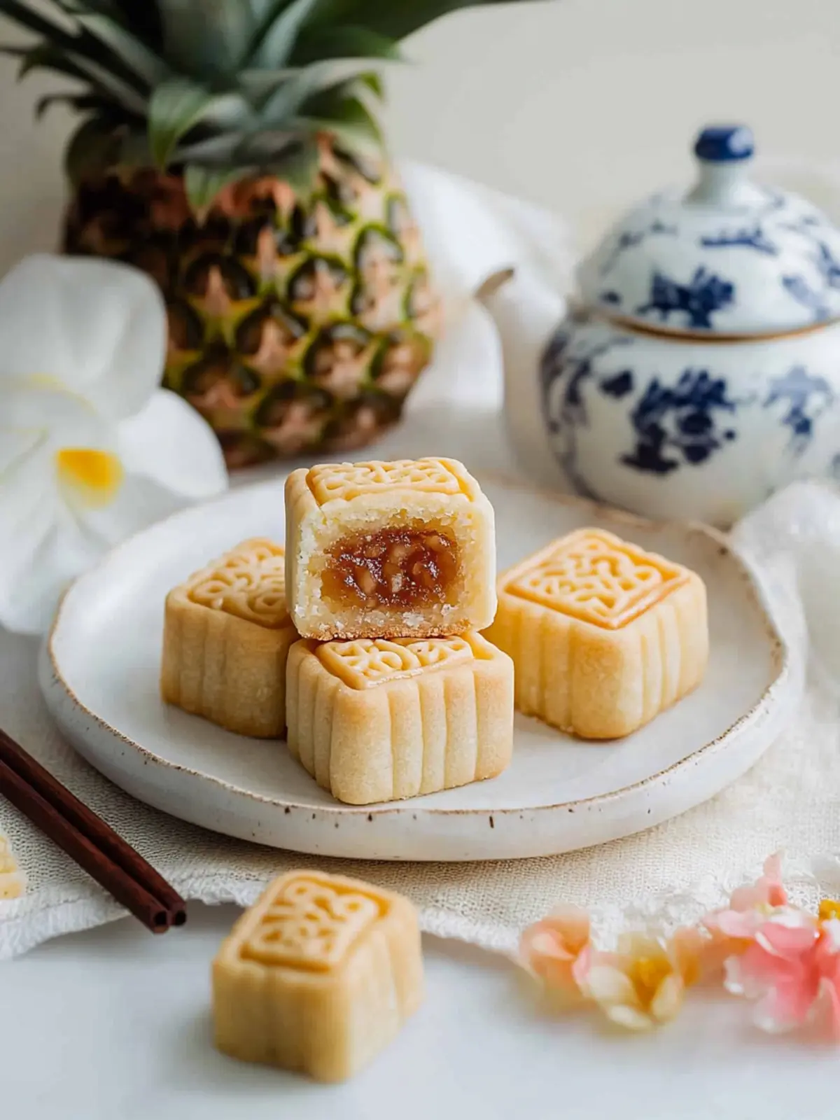 Taiwanese Pineapple Cakes