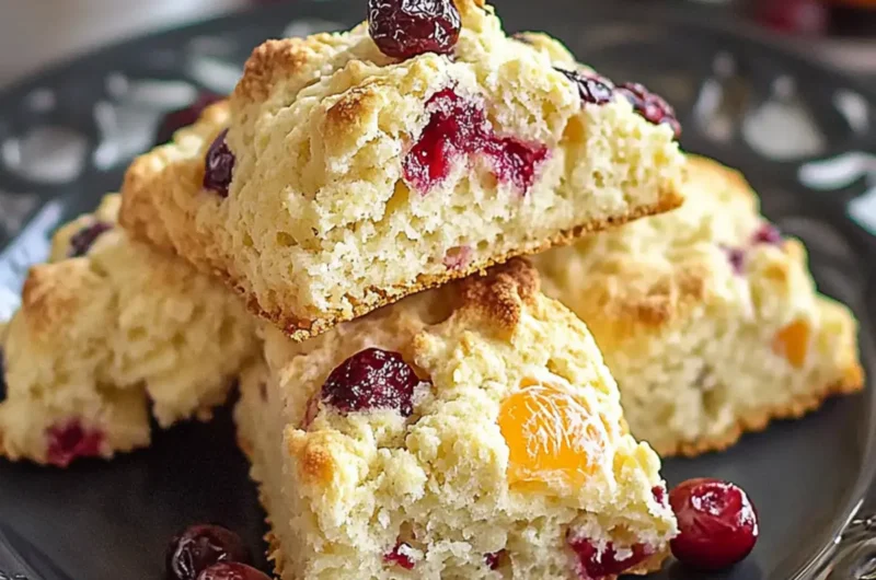 Cranberry Orange Scones