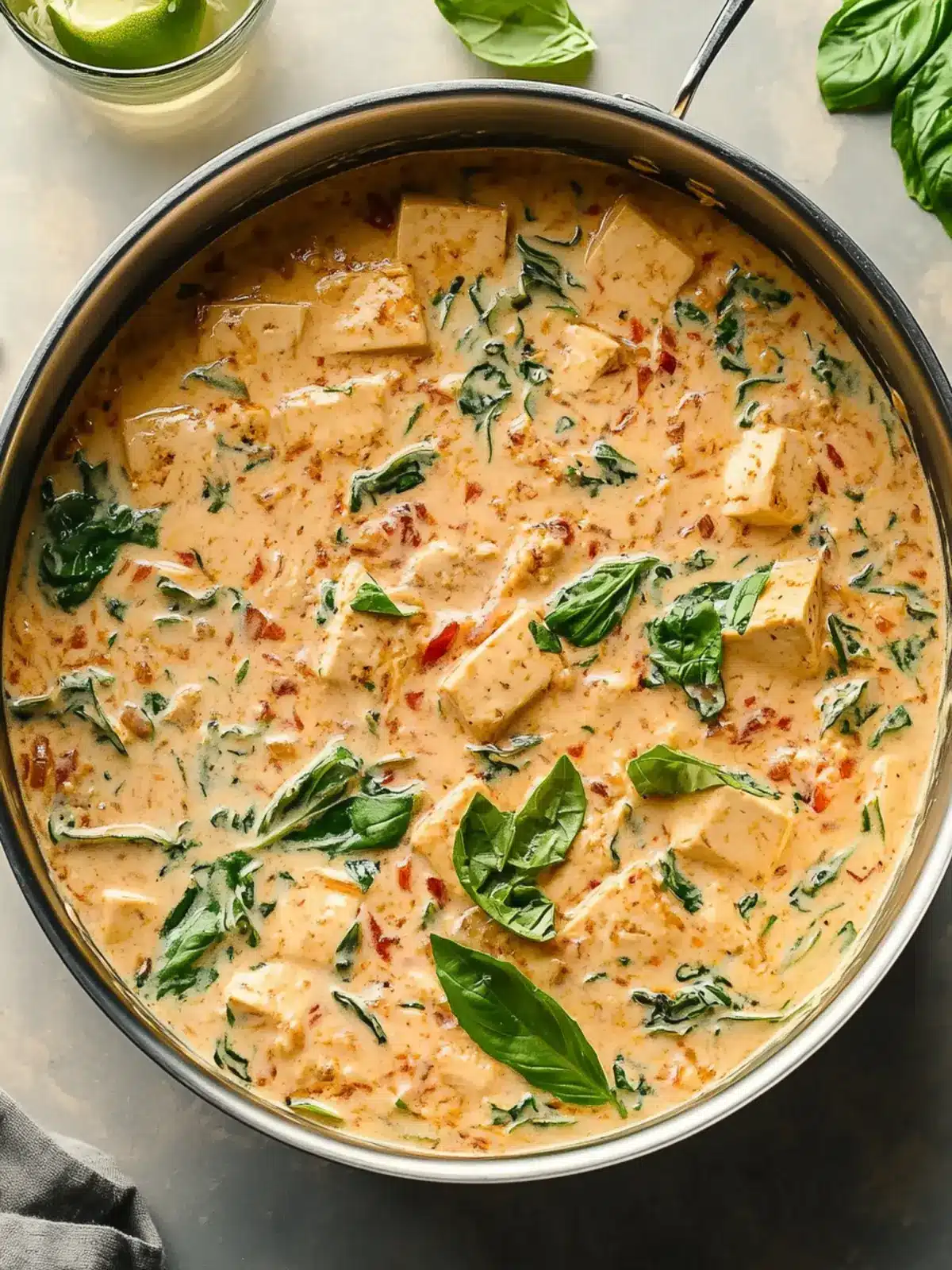 Marry Me Tofu: Crispy Triangles in a Creamy Tomato Sauce 5 Marry Me Tofu