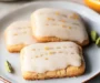 Cardamom Shortbread Cookies with Orange Glaze for Tea Bliss