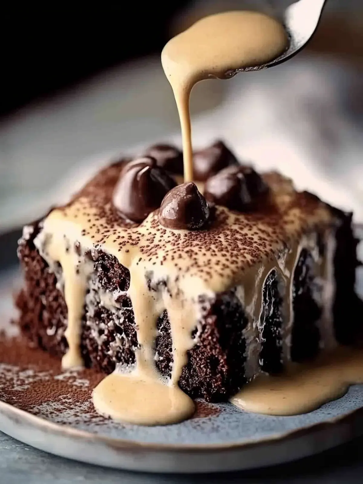 Mexican Chocolate Milk Cake