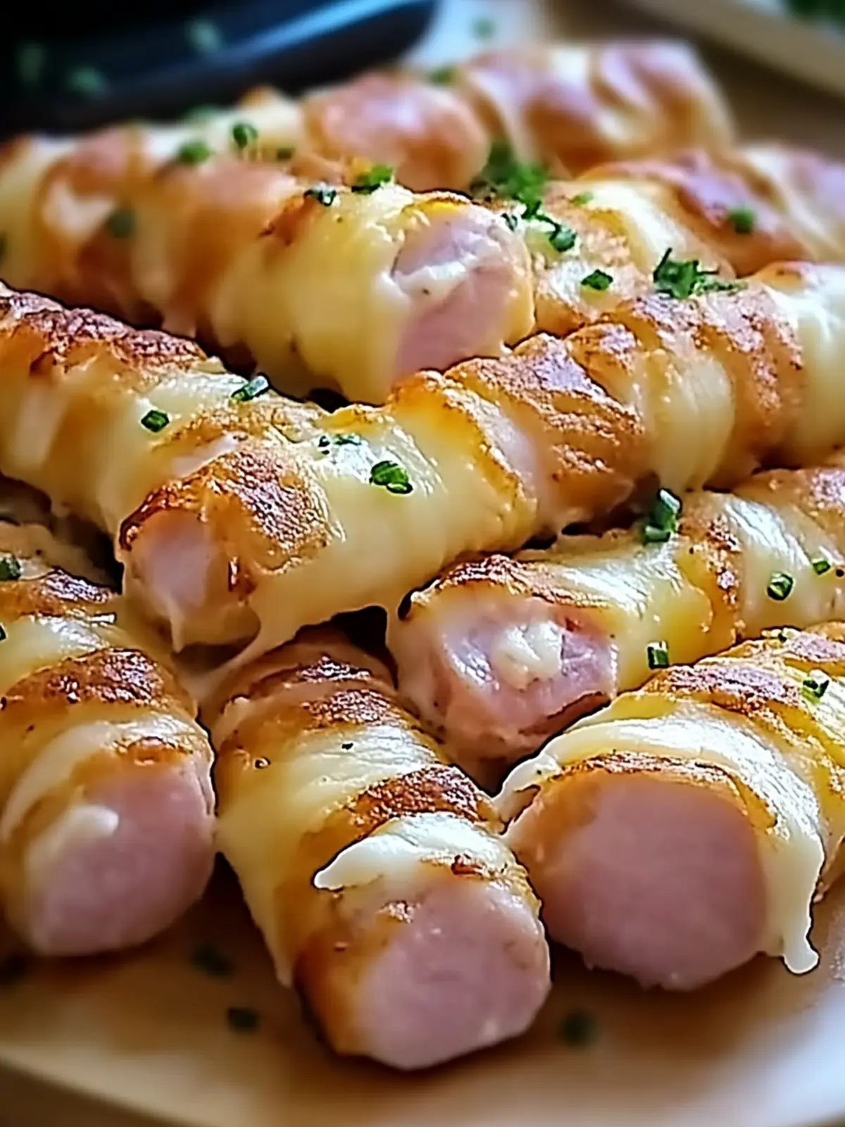 Ham and Cheese Sticks
