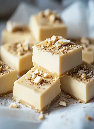 Eggnog Fudge