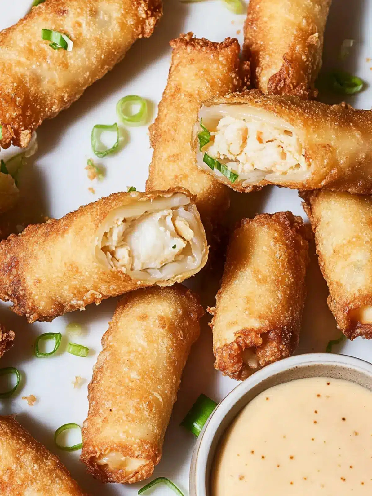Crab Cake Egg Rolls