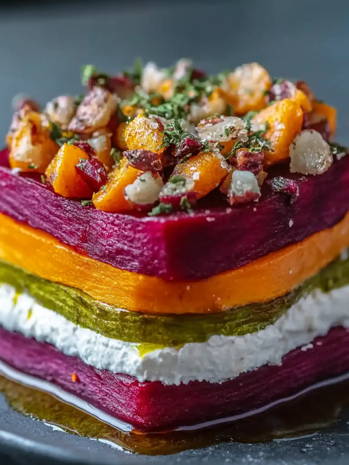 Sweet Potato & Beet Stacks: A Colorful Comfort Food Wonder 3 Sweet Potato & Beet Stacks