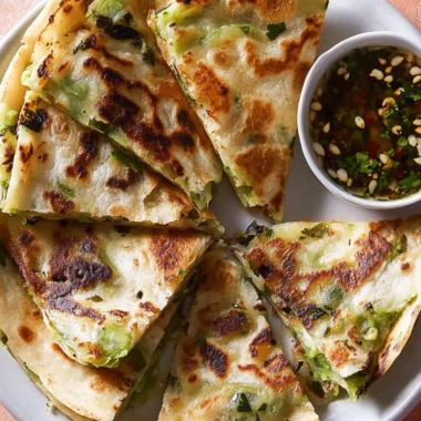 Scallion Pancake Quesadilla