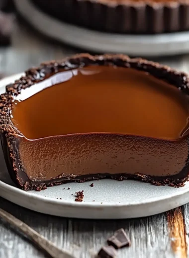 French Chocolate Flan