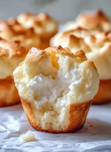 Bourbon Strawberry Angel Food Cupcakes