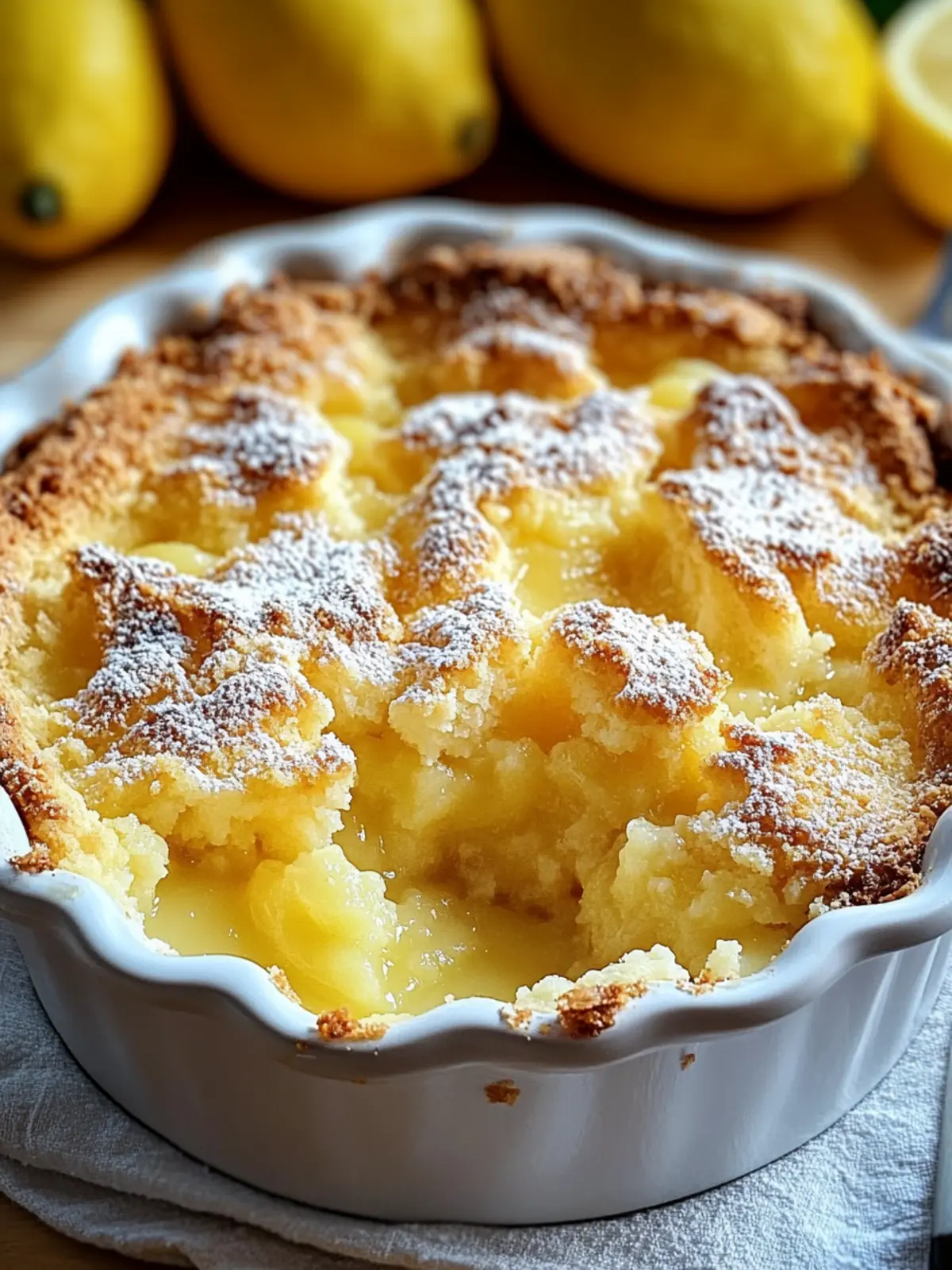 Delicious Magic Lemon Cobbler for Quick Comfort Food Bliss 5 Magic Lemon Cobbler
