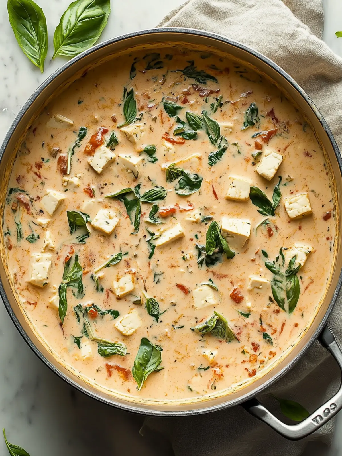 Marry Me Tofu: Crispy Triangles in a Creamy Tomato Sauce 2 Marry Me Tofu