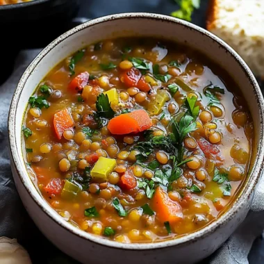 Hearty Mediterranean Lentil Soup for Cozy Weeknight Dinners 10 Mediterranean Lentil Soup