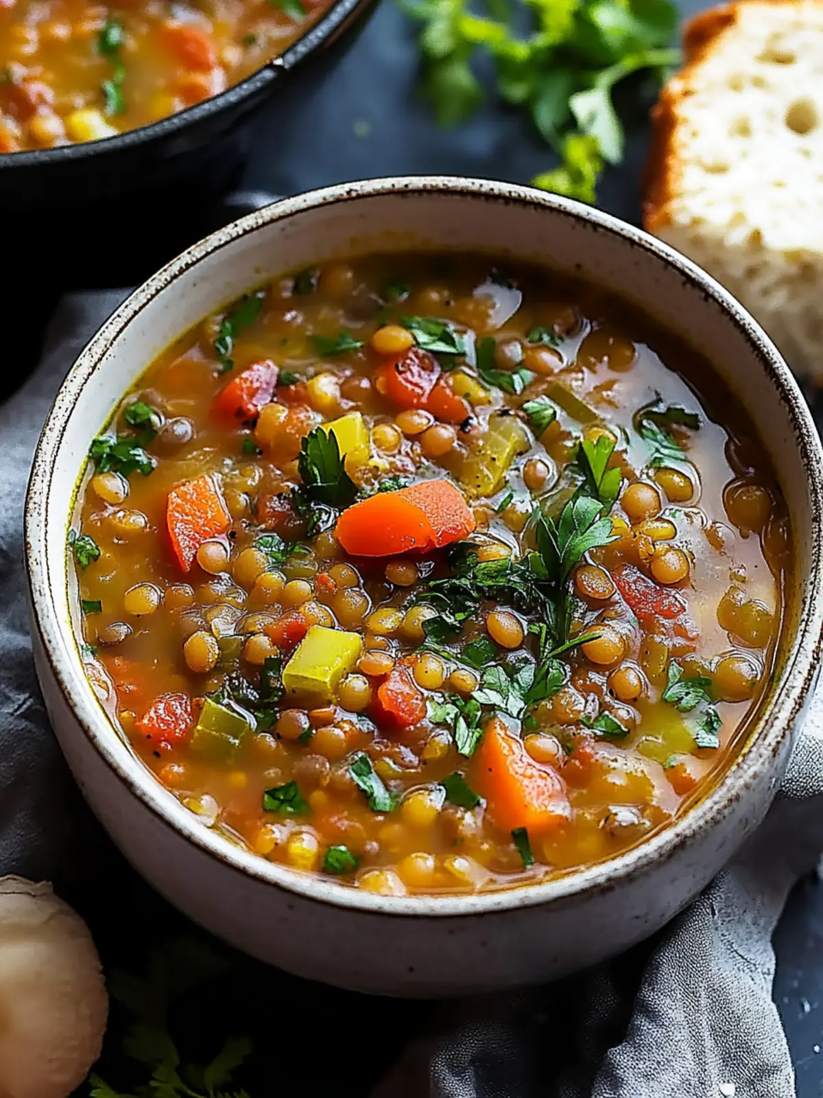 Hearty Mediterranean Lentil Soup for Cozy Weeknight Dinners 5 Mediterranean Lentil Soup