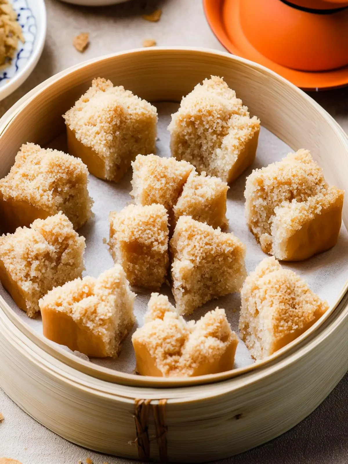 Fat Goh (Fa Gao, 發糕, Chinese Prosperity Cake)