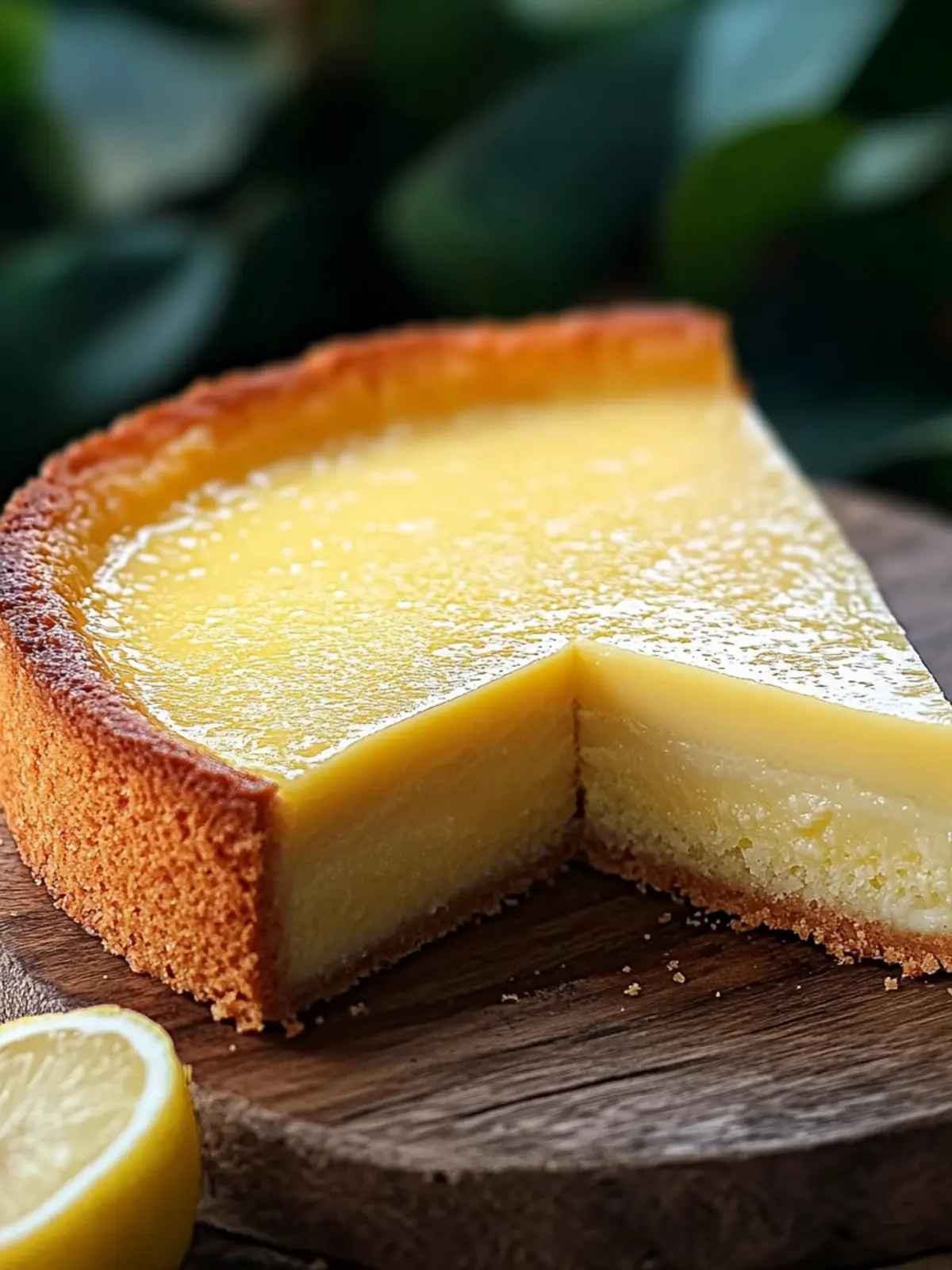Grandma’s Lemon Custard Cake