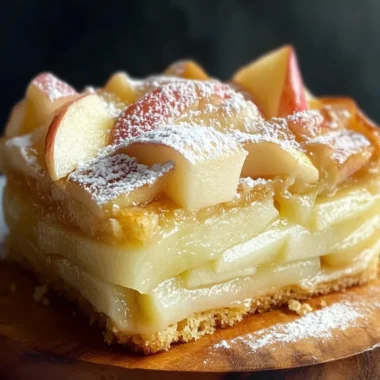 French Apple Invisible Cake